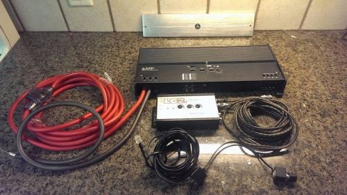 Jl audio package (2) 12w3v3 subwoofers xd1000/v2 amplifier audiocontrol lc2i