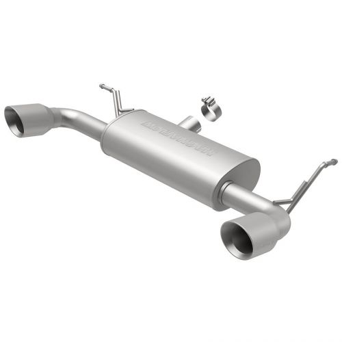 Brand new magnaflow performance axle-back exhaust system fits jeep wrangler