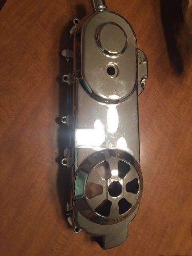 Chrome honda ruckus belt cover