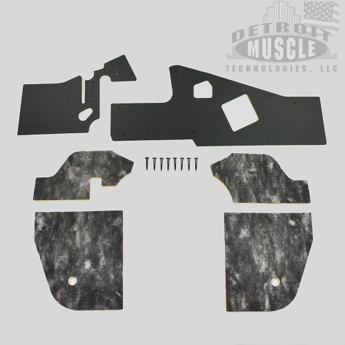 Dmt a body 1970 70 1971 71 1972 72 duster non ac firewall &amp; kickpanel insulation