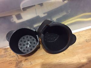 2002-2007 ford focus cup holder inserts pair