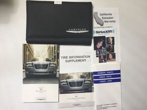 2014 chrysler 300 user guide owners manual set  dvd w/ case &amp; free shipping