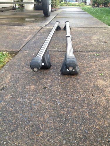 Thule 440 roof rack for subaru forester with cr3 fit kit bikes, kayaks, skis