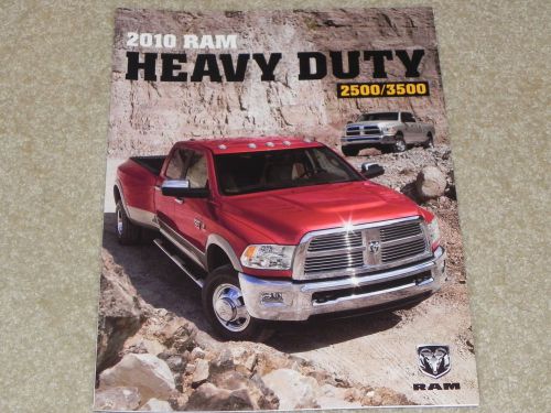 2010 dodge ram  heavy duity sales brochure nos from dodge dealer