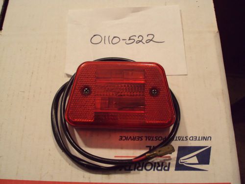 Vintage nos arctic cat taillight assy, 1972-74 panther, vip panther, 0110-522