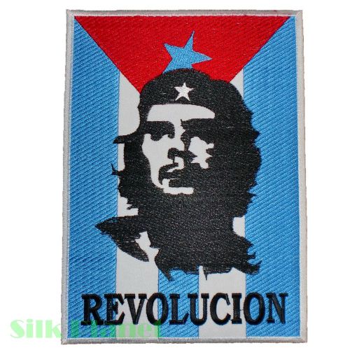 6x8" che guevara revolucion biker back patch vest jacket motorcycle poster xl