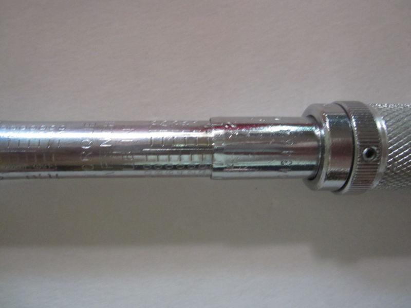 ADJUSTABLE SNAP-ON TORQUE WRENCH QJR117E, US $95.00, image 4
