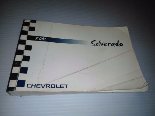 2004 chevrolet silverado owners manual
