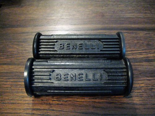 Nos front foot peg footage rubbers benelli 125 175 250 350 dynamo buzzer wards