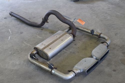 93-02 camaro ss oem factory slp cme center mount exhaust system w/ tips rare gm