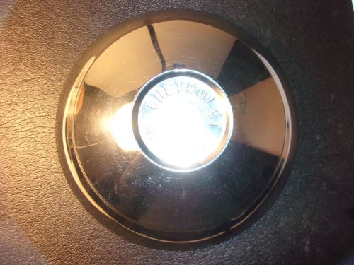1960 1961 chevy corvair dog dish hub cap 9 1/2&#034; stainless  -      hc537