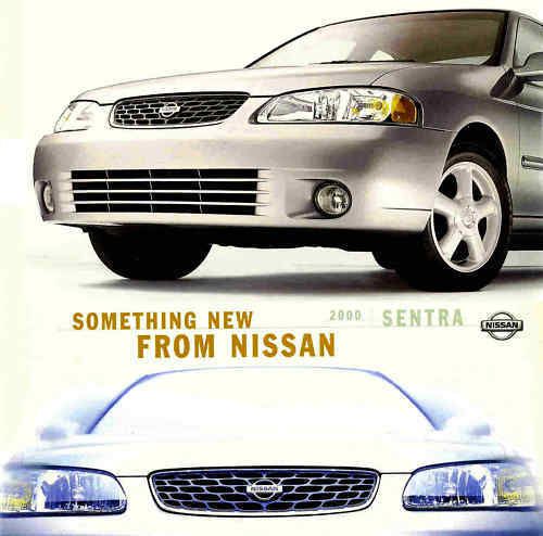2000 nissan sentra brochure -sentra gxe-sentra se-sentra xe