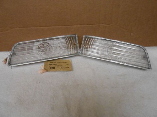 1958 ford  parking lamp lens--pair