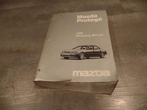 1998 mazda protege workshop service manual