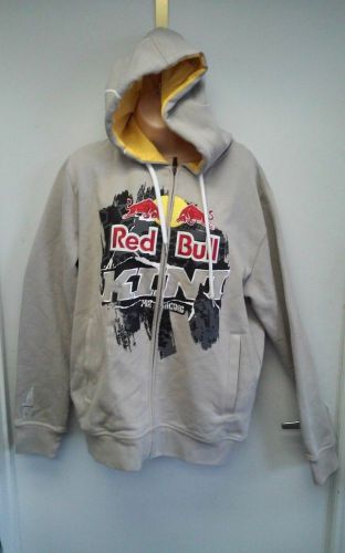 X games red bull kini collage hoodie grey limited size l