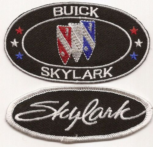 Buick skylark sew/iron on patch emblem badge embroidered electra 225 wildcat gs