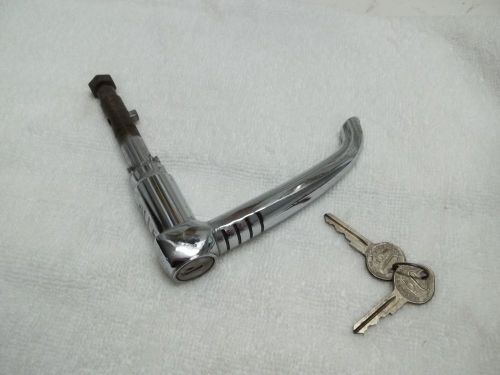 1938-41 buick trunk handle w/lock and 2 keys