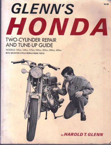 Honda twins glenn&#039;s motorcycle  manual superhawk cb77 dream ca77 125-305-450