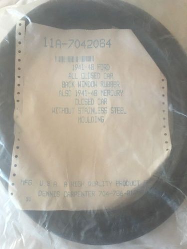 New dennis carpenter 1941-48 ford all closed car black window rubber