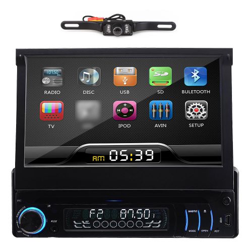 Buy In Dash Single 1 DIN 7" Touch Bluetooth Car DVD Player BT Stereo