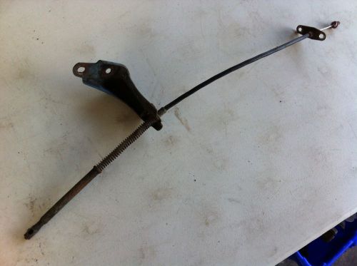 1971 1972 1973 mustang mach cougar torino 302 351 w throttle cable &amp; bracket