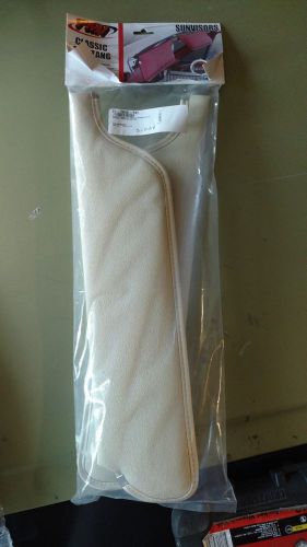 Tmi classic mustang 65-66 coupe or fastback white sun visors