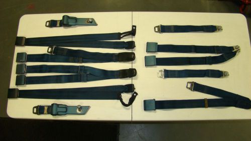 1968-70 plymouth set belt set