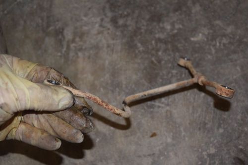 A1-9a metal motor oil line 97 kawasaki lakota 300 kef atv 2x4 free sh