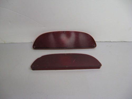 Vintage-1960 ford car    (2) tail light lens/ n/r!