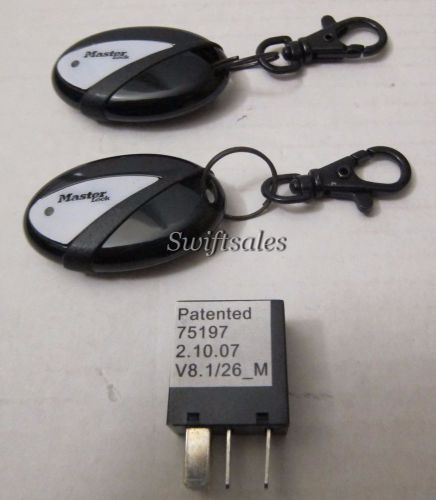 Master lock starter sentry remote kill switch / starter relay - #77019 - style 1