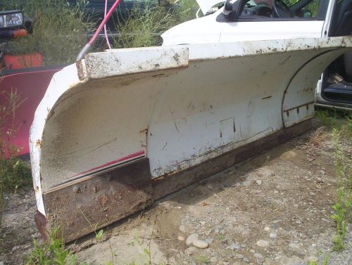 Blizzard 8611  extendable snow plow 8 1/2 to 11 feet  fisher western boss meyer