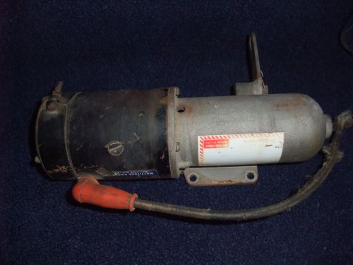 Mmu 4001 starter cessna 152 24 volt piper airplane