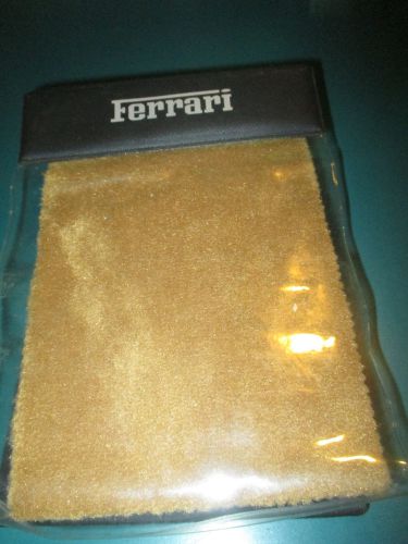 Ferrari 1990s carpet sample set by ferrari 348 tr 456 f40 355