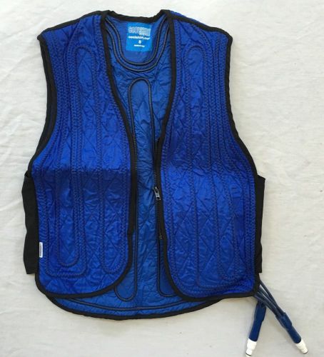 Shafer enterprises coolshirt aqua vest active - royal blue - size small