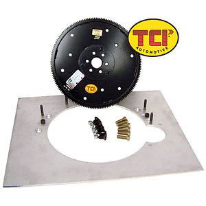 Tci 529600 bellhousing adapter kit 289-351w ford engines chevy transmissions