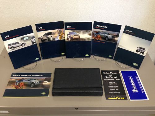 2005 land rover lr3 oem owner&#039;s manual -- fast free shipping to all 50 states