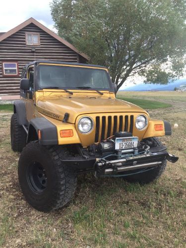 2003 jeep wrangler rubicon one year color  48,000 miles