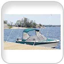 Dock edge, econo mooring whips 8' 2bx, 3100f