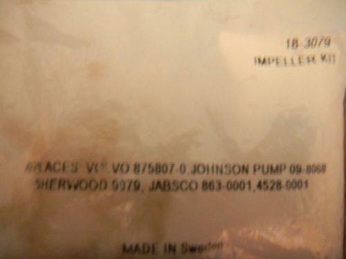 Sierra impeller kit with gaskets #18-3079