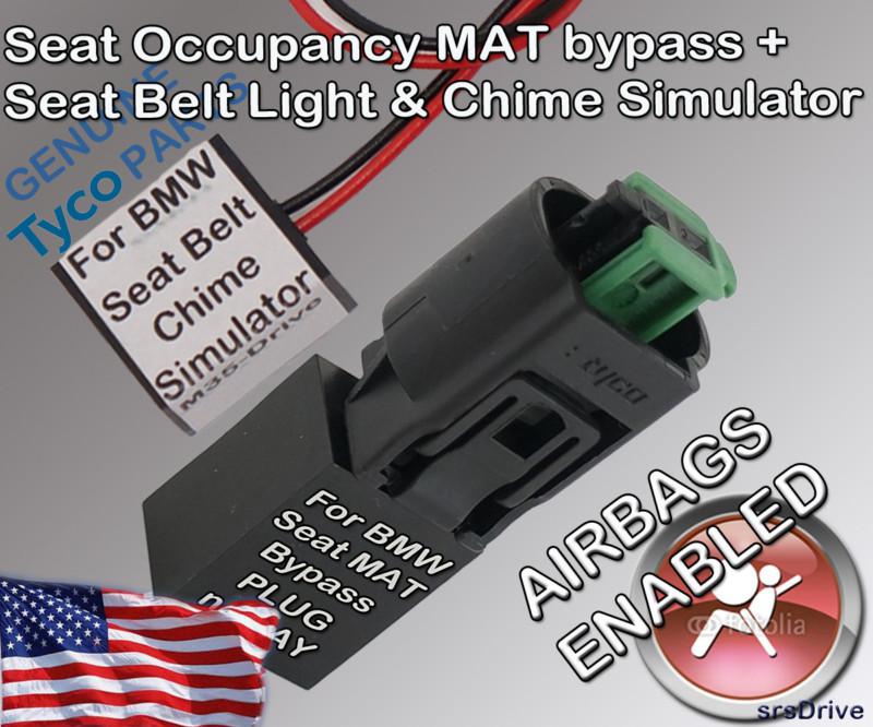 Buy Bypass & Seat Belt Simulator For BMW Passenger Seat Occupancy Mat Airbag Sensor in Donegal
