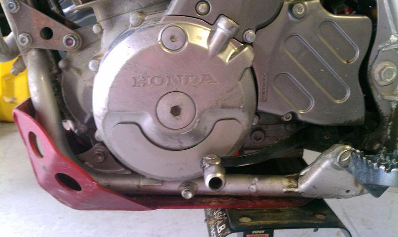 Honda xr650l  2 case guards  left & right sides   by manracks, 