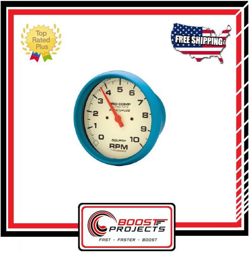 Autometer 0-10,000 rpm ultra-nite series tachometer * 4594 *
