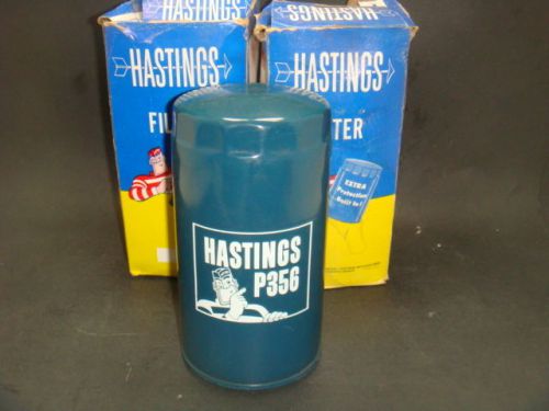 New, lot of 2, hastings oil filter p356, new in box