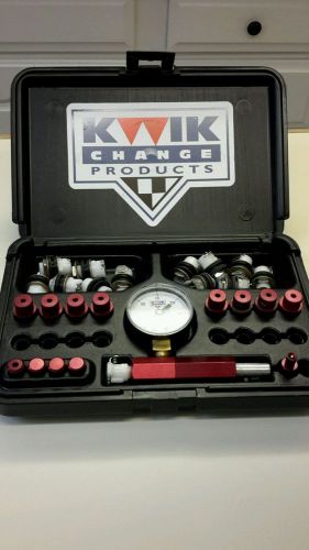Kwik change tire pressure quick release bleeder kit &amp; case sprintcar imca ump