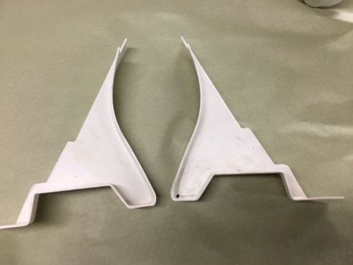 Nos shelby fiberglass decklid endcap cap offs