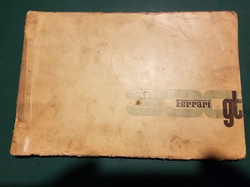 Ferrari 1969 dino 206 gt spare parts catalogue owners manual handbook