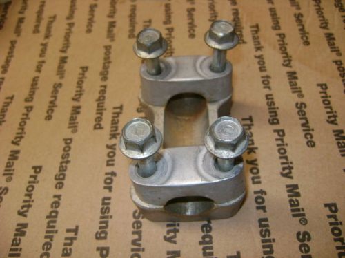 Yamaha champ 100  handlebar handle bar mount clamps  and bolts