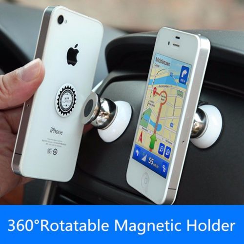 Universal 360°rotating car mount holder stand  magnetic air vent cell phone gps