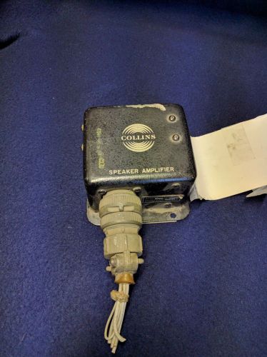 Collins speaker amplifier type 356f-3