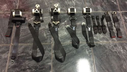 2012 dodge ram 1500 front and rear seatbelts complete set